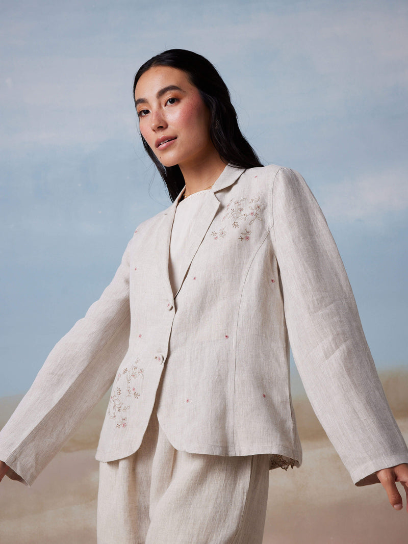 Serenity Linen Jacket