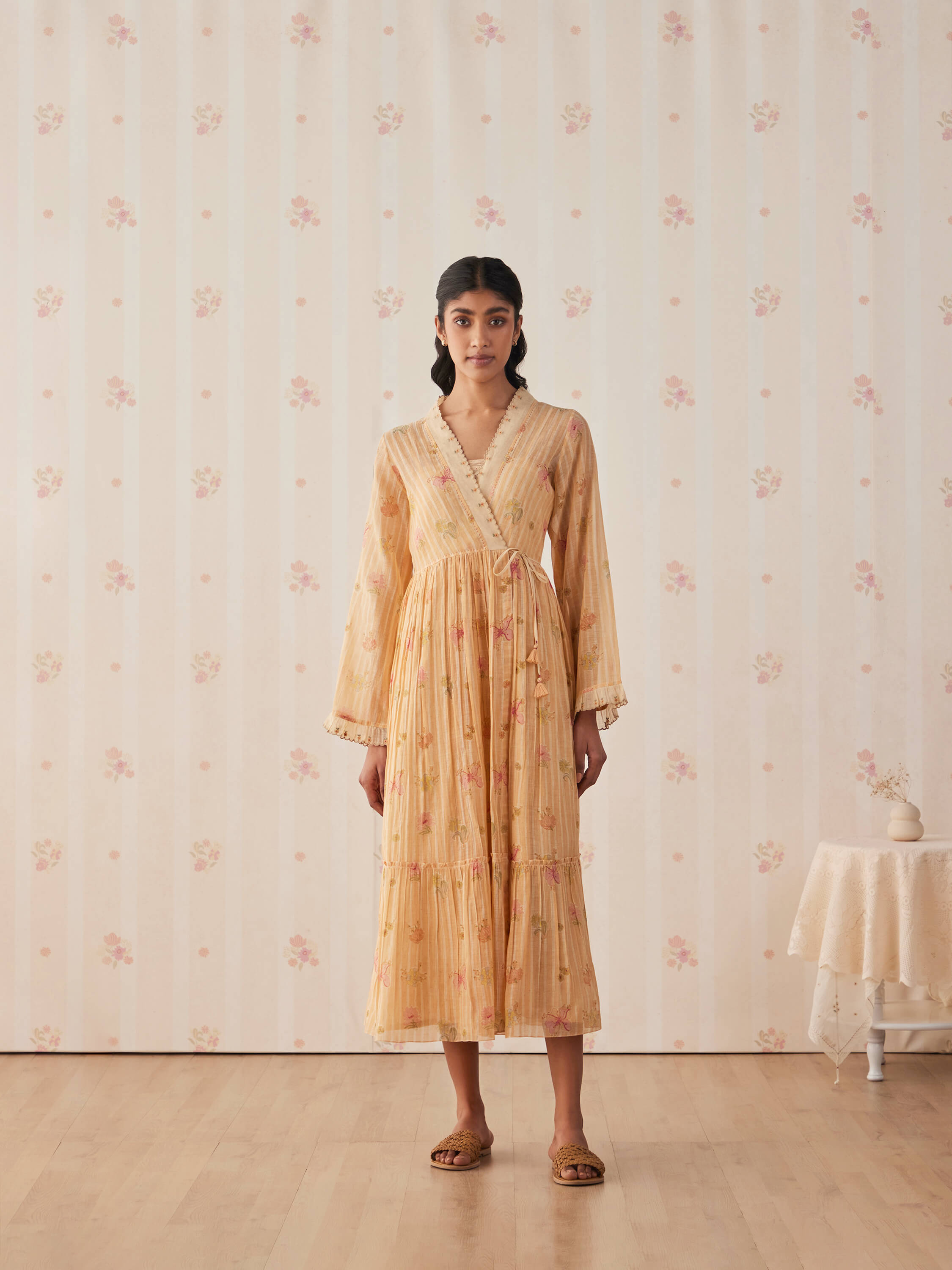 Twin Ray Wrap Maxi Dress - Image 2