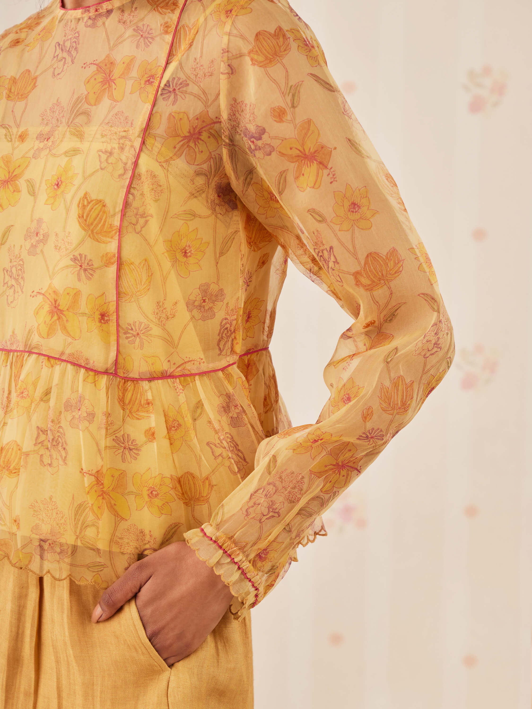 Sunshine Organza Blouse - Image 6