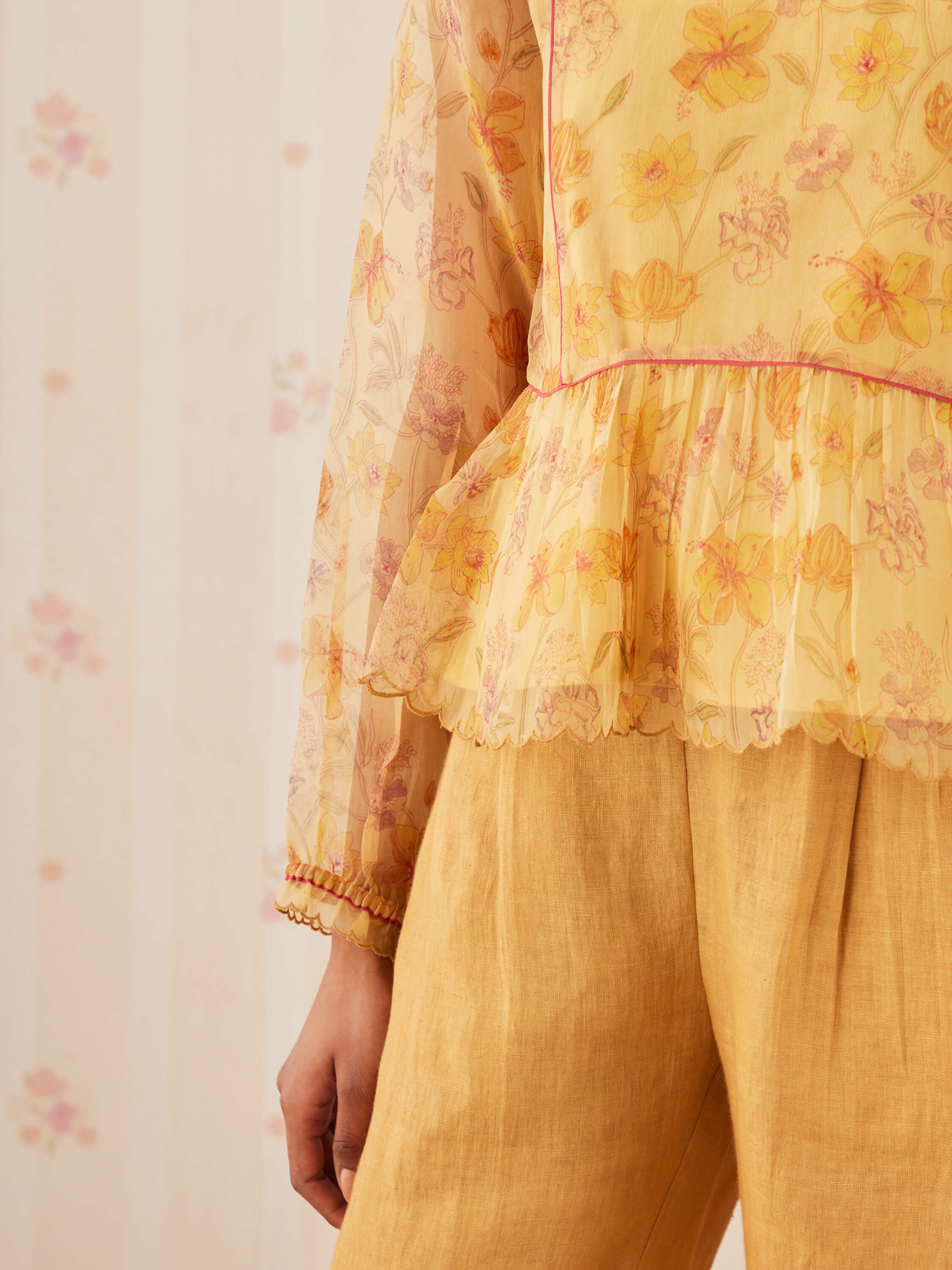 Sunshine Organza Blouse - Image 7