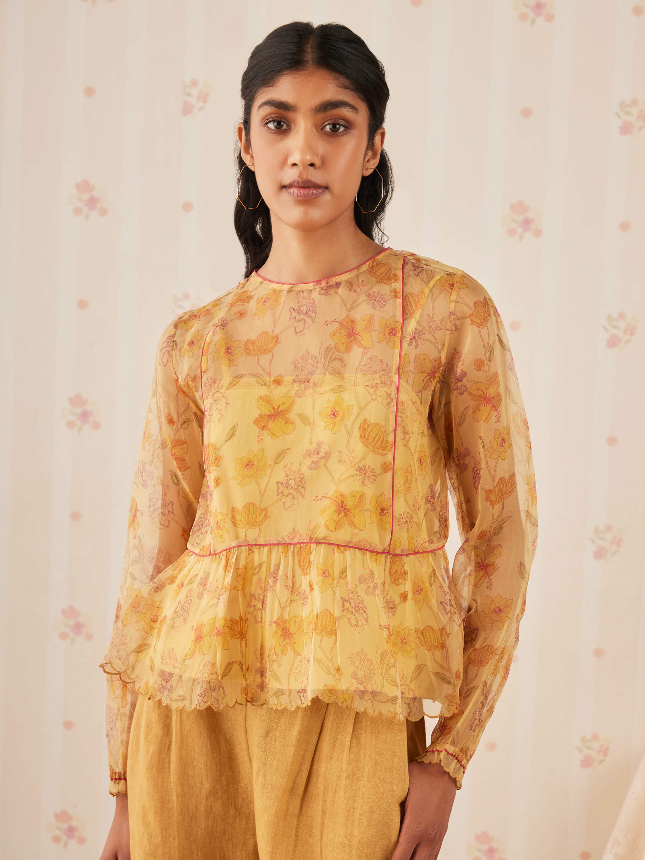 Sunshine Organza Blouse - Image 5