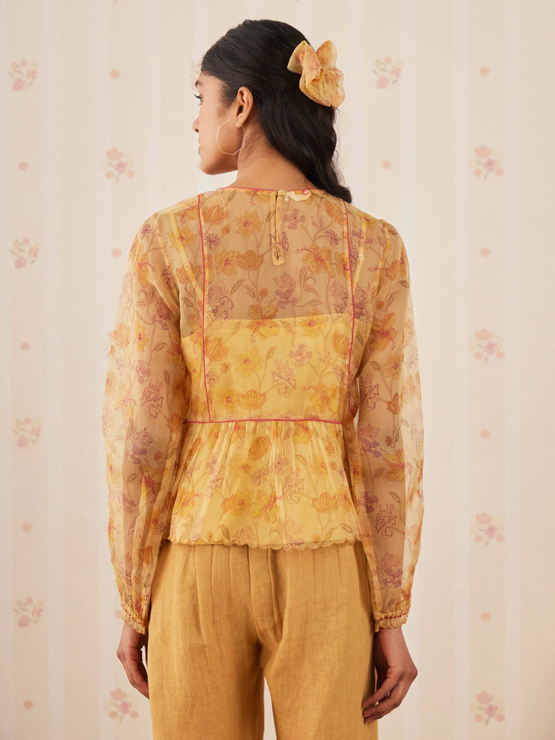 Sunshine Organza Blouse