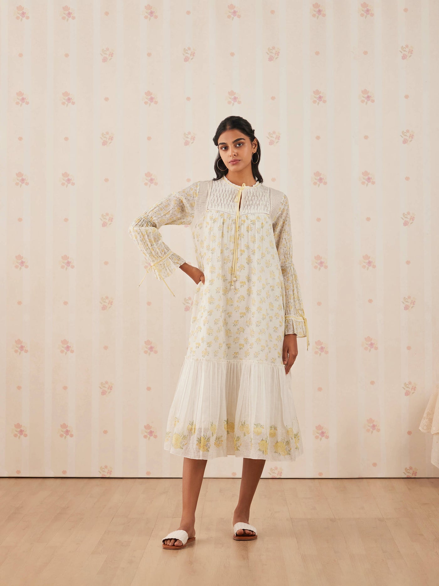 Bloom Shakalaka Floral Midi Dress