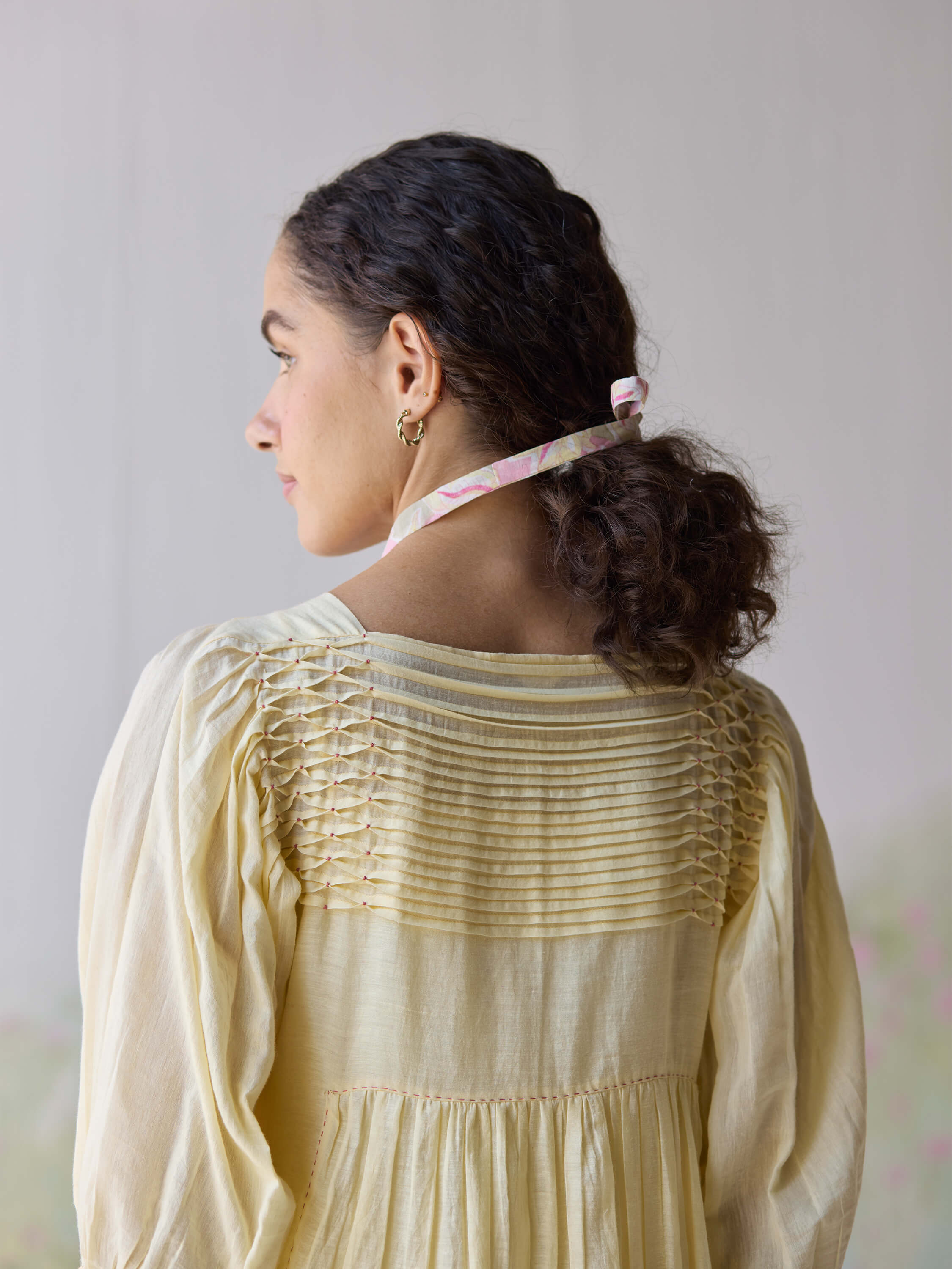 Flow Pleat Dress - Image 6
