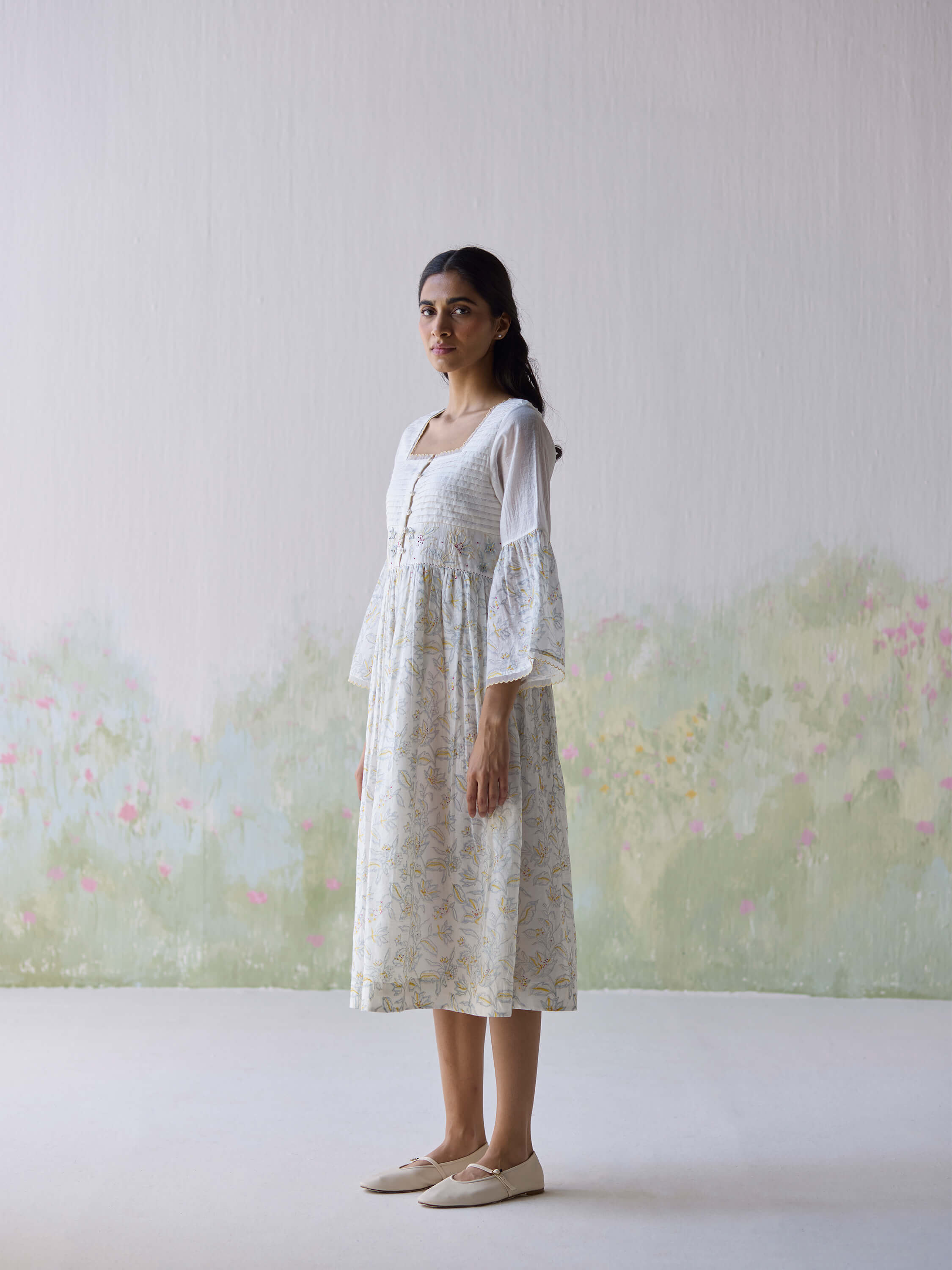 Matilda Pleat Dress - Image 4