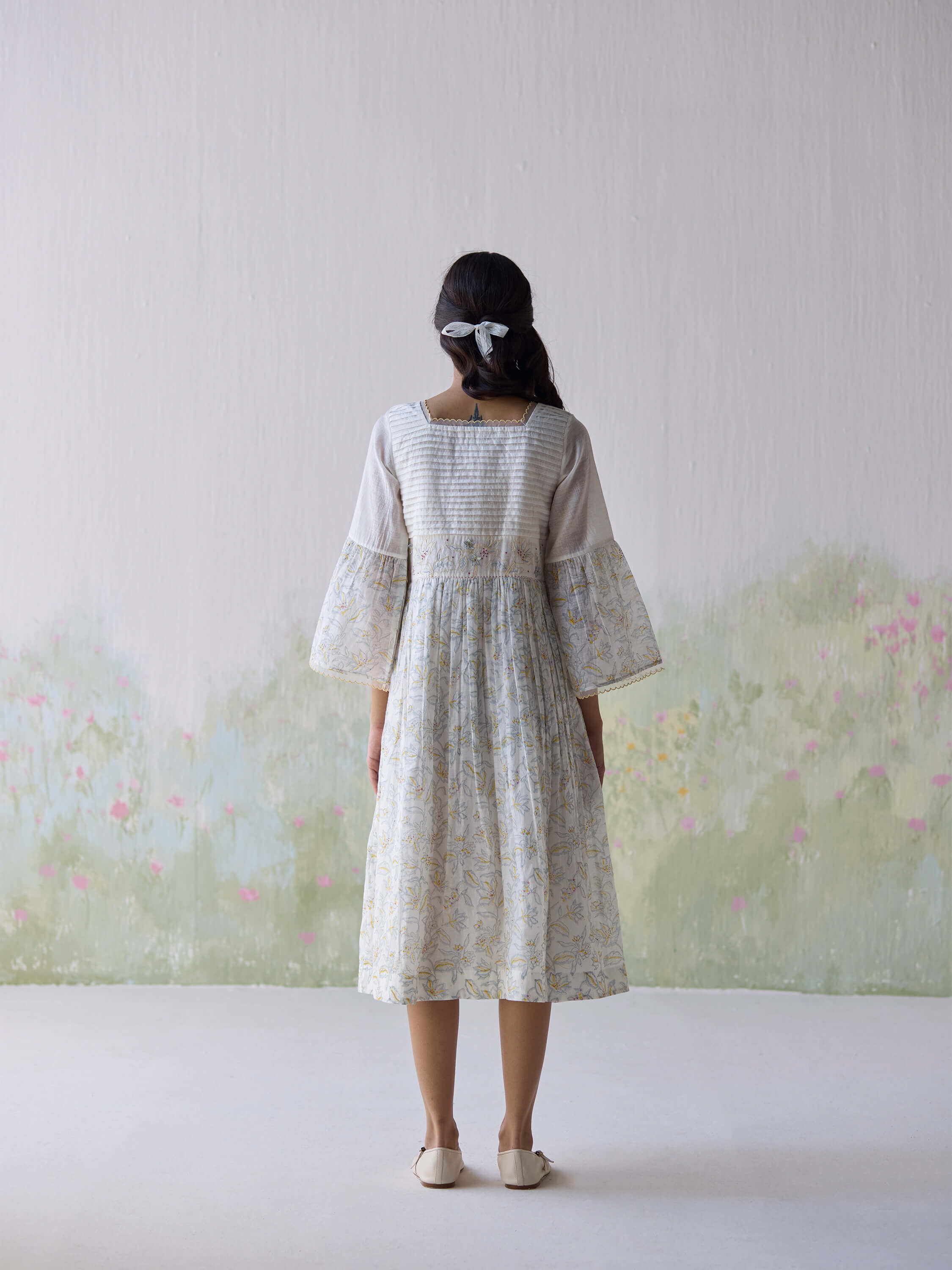 Matilda Pleat Dress - Image 5