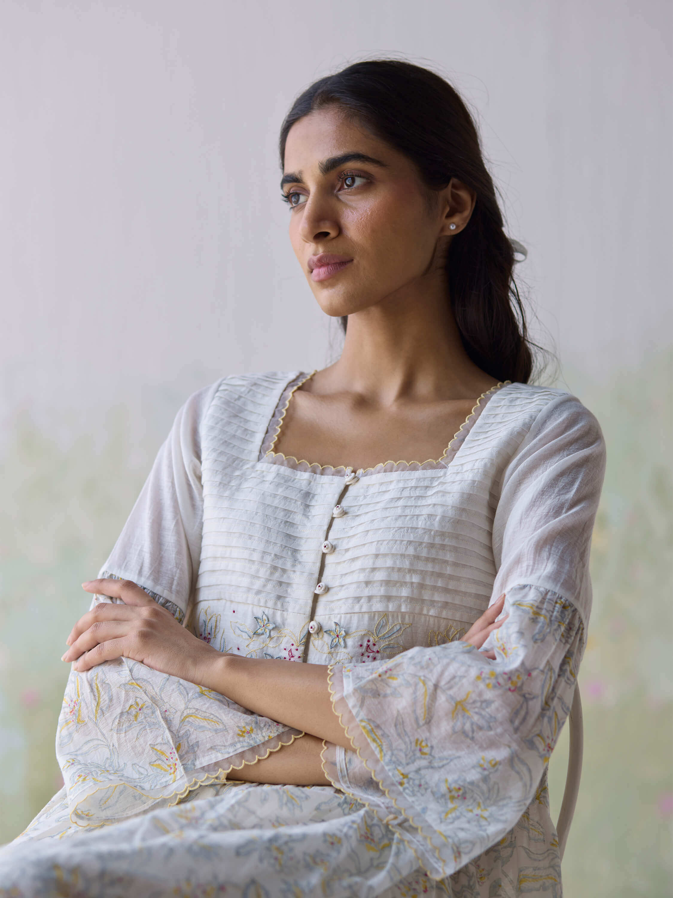 Matilda Pleat Dress - Image 6