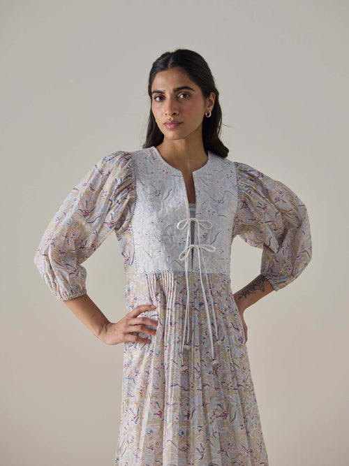 •UNA• modal blend midi dress
