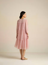 Barley Pink Lace Dress