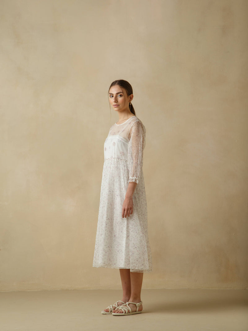 Butterfly Bush Organza Dress