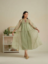 Calla Flounce Organza Dress - BunaStudio