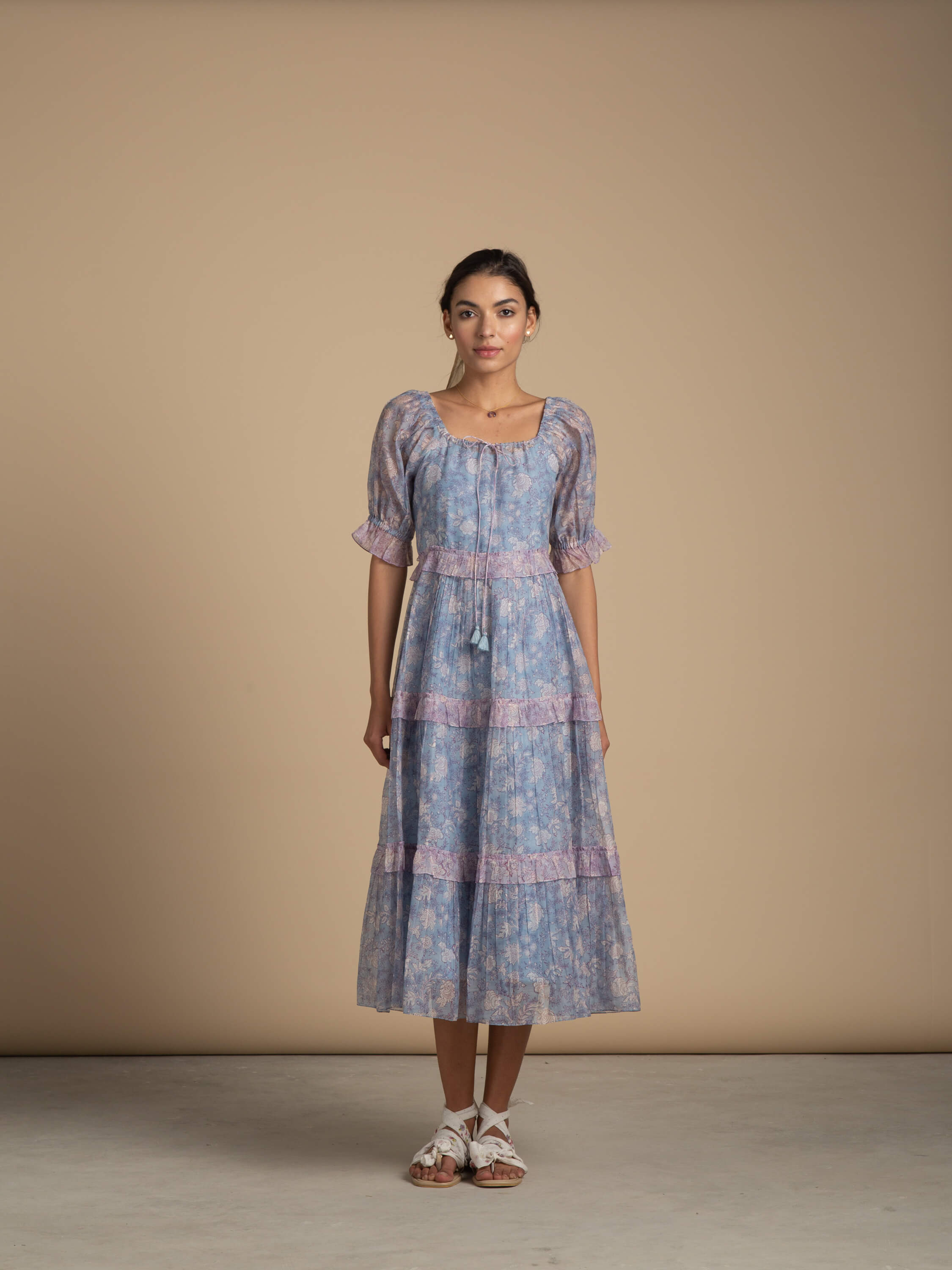 Carolina Ruffle Dress - BunaStudio