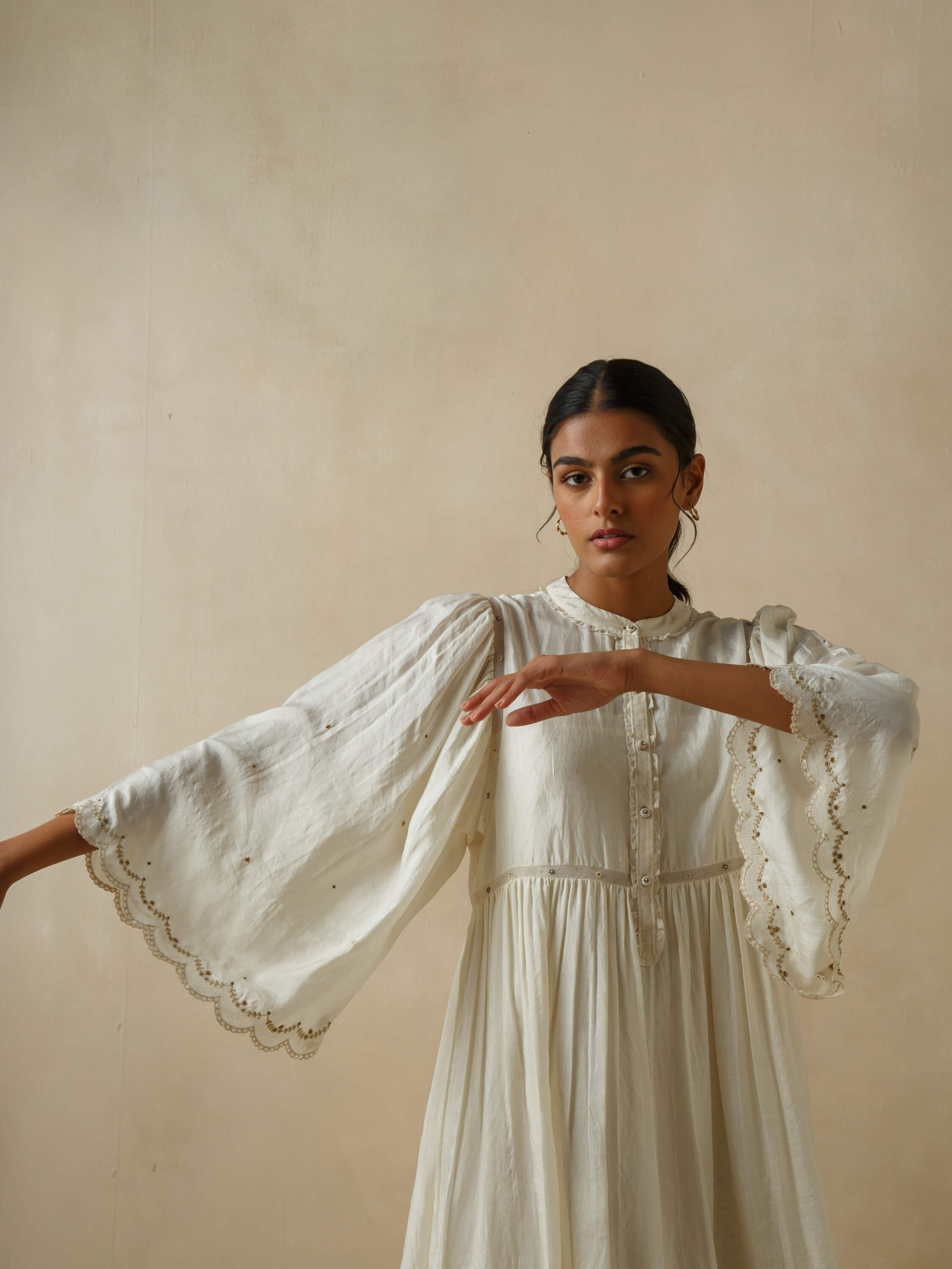 Cloud Dancer Silk Dress - Image 5