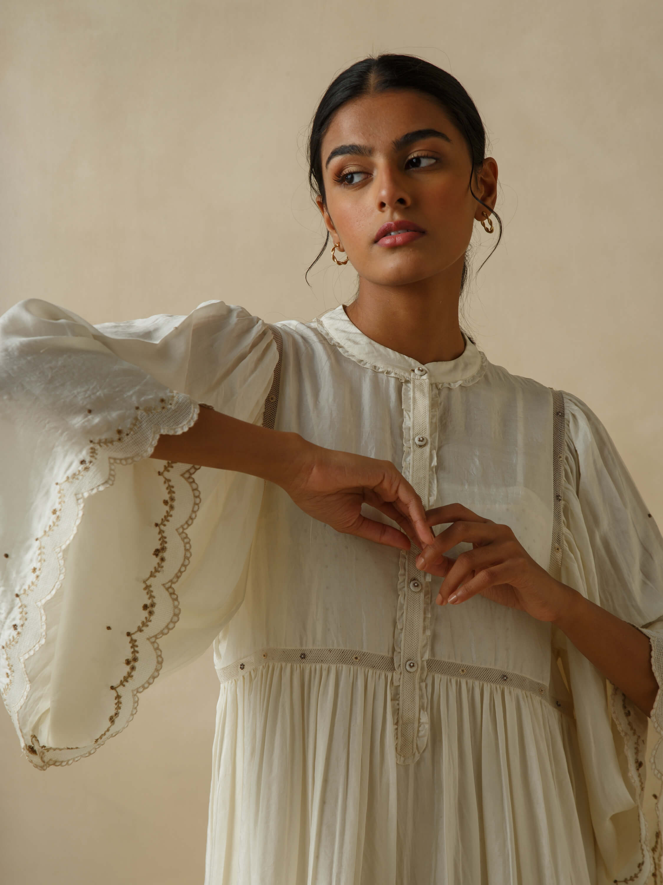 Cloud Dancer Silk Dress - Image 7