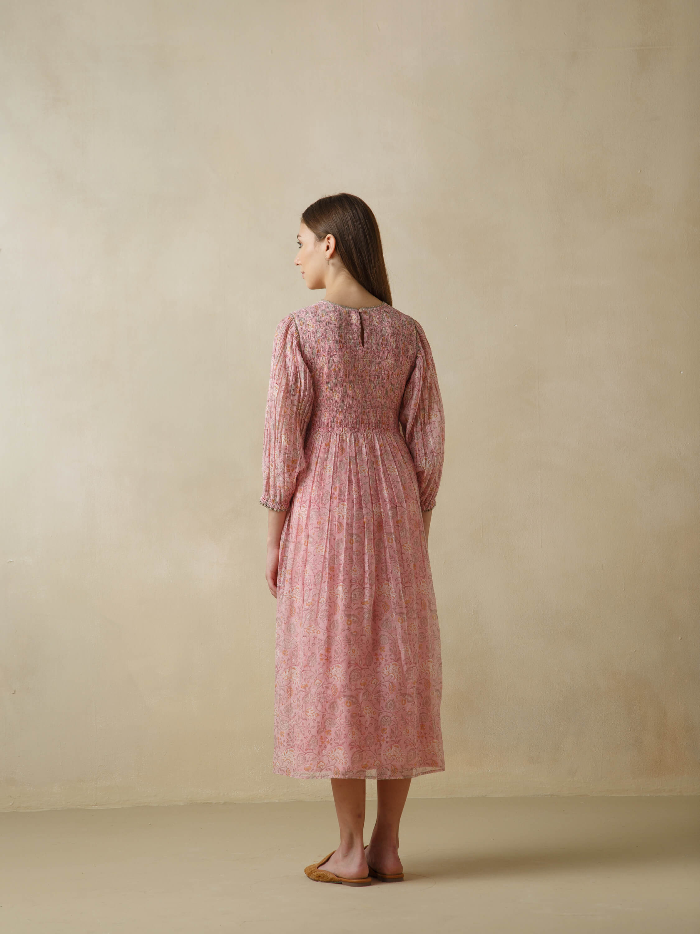 Coral Reef Smock Dress - Image 5