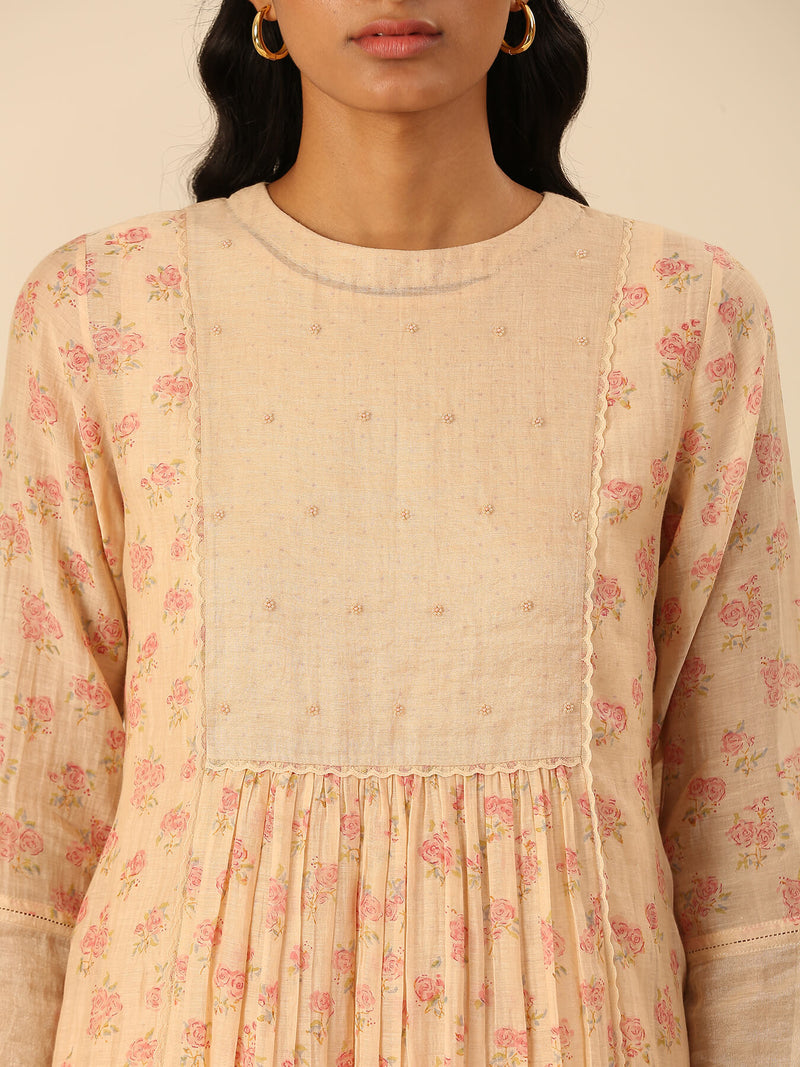 Cottage Core Rose Dress