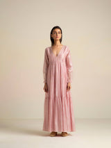 Crystal Pink Maxi Dress