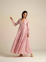 Crystal Pink Maxi Dress