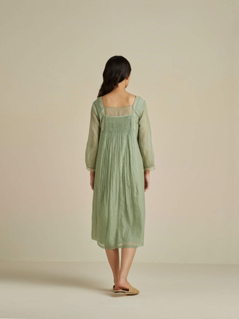 Forest Sap Tunic Dress - BunaStudio