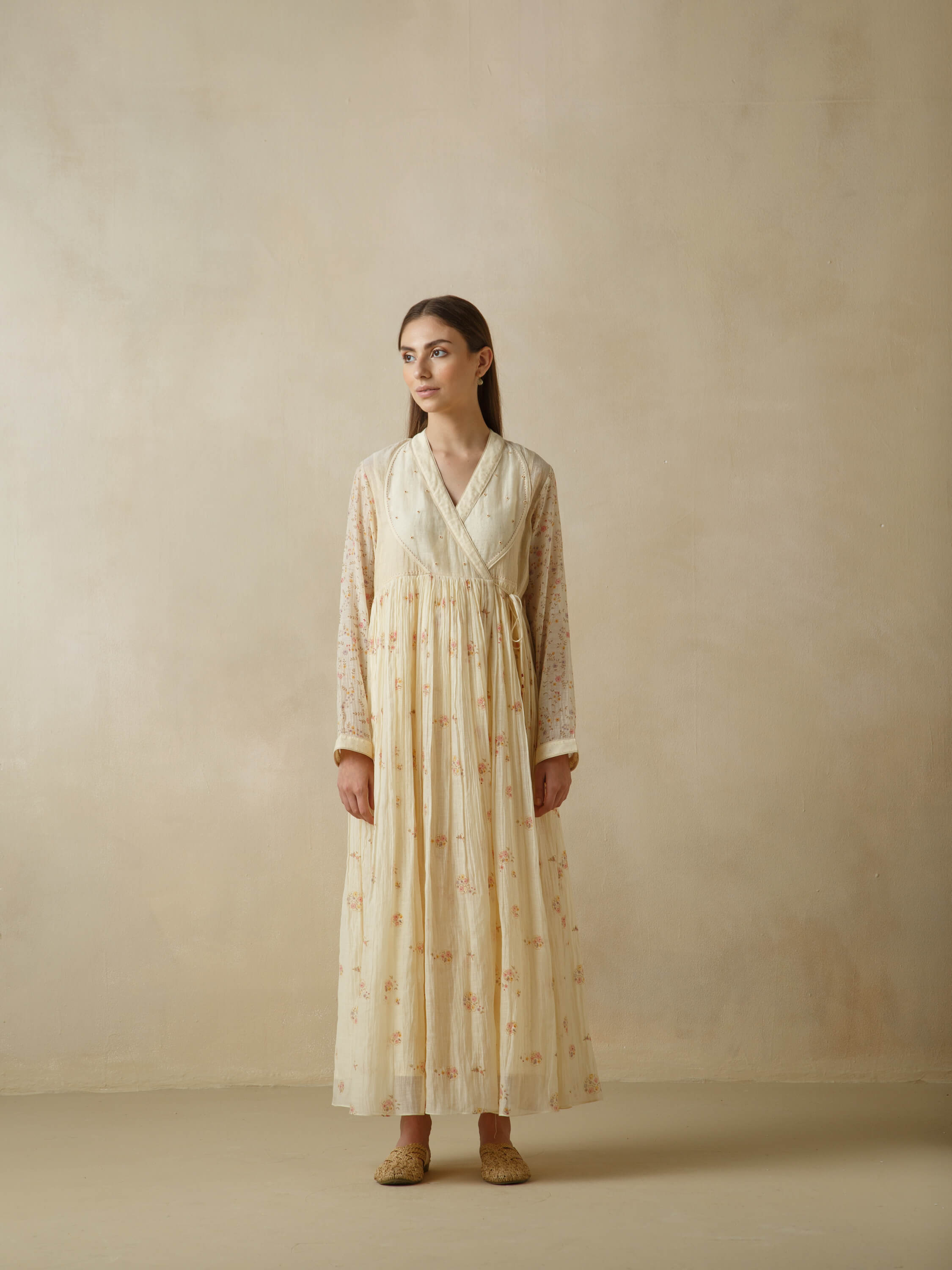 Goldcrest Wrap Maxi Dress - Image 2
