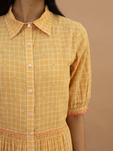 Goldflinch Shirt Dress - BunaStudio