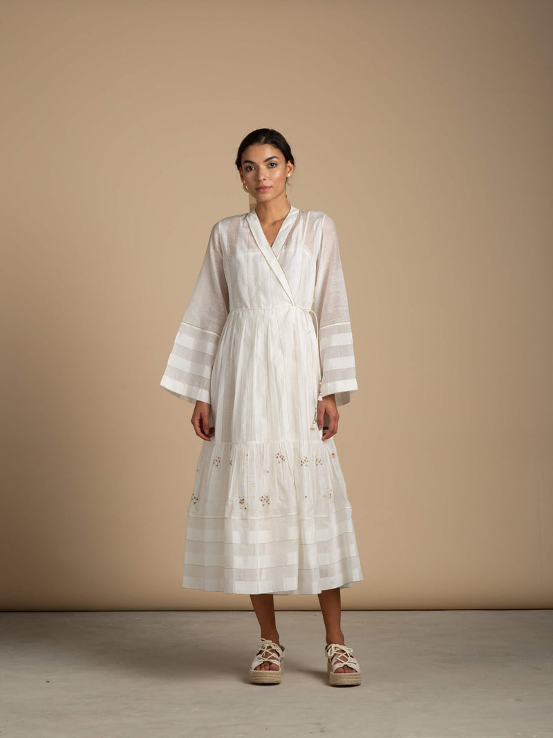 Heirloom Wrap Dress - BunaStudio