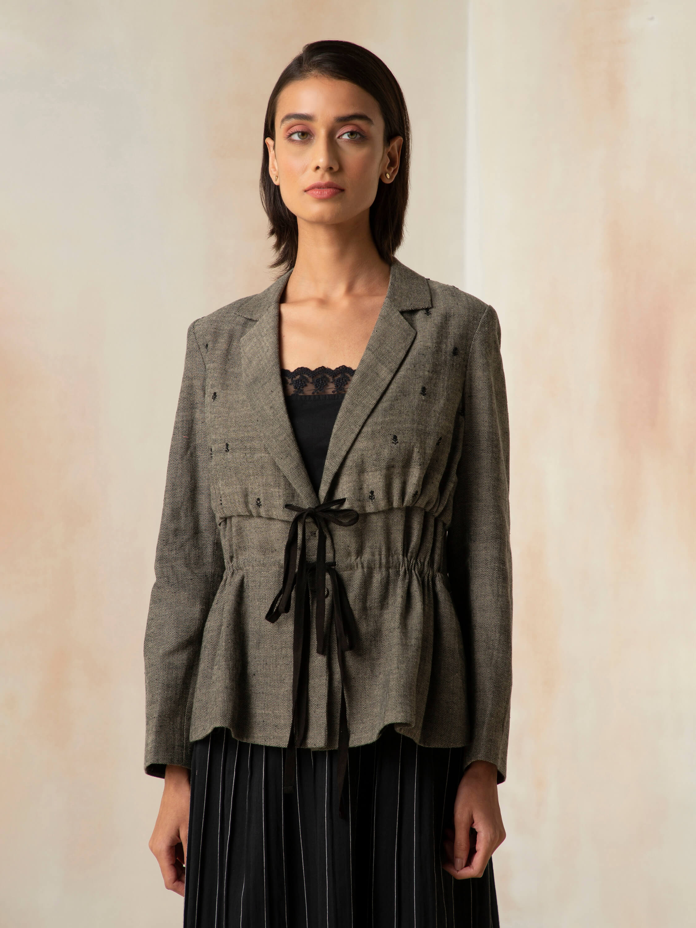 Old Stories Short Trench Coat - BunaStudio