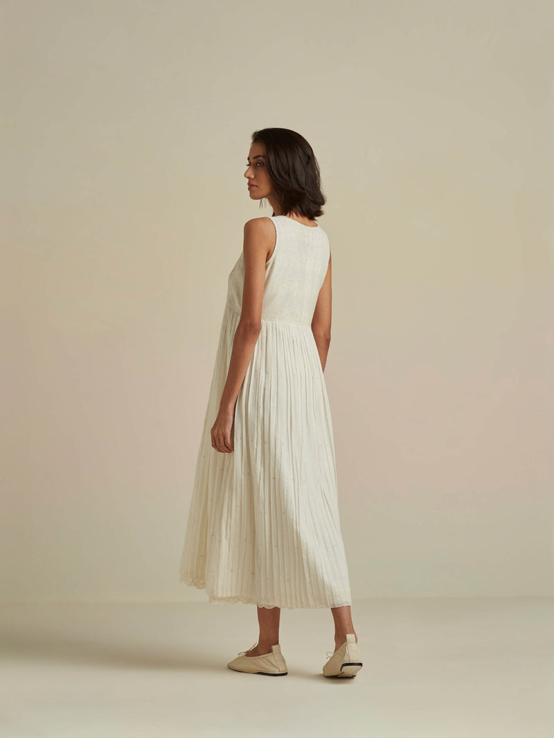 Orna Beaded Lace Dress - BunaStudio
