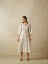 Periwinkle Linen Dress