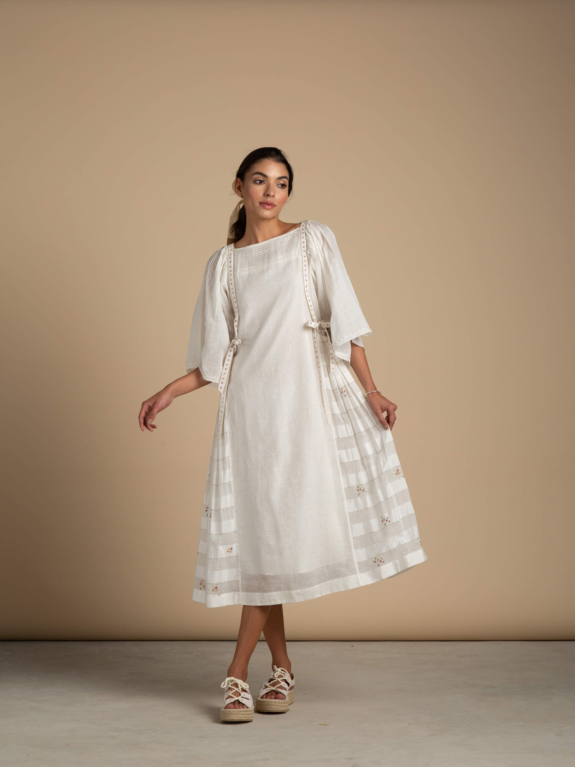 Quaint Days Bow Dress - BunaStudio