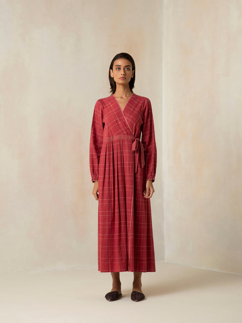 Redwood Wrap Dress - BunaStudio