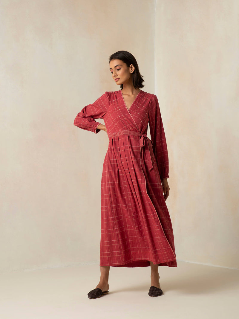 Redwood Wrap Dress - BunaStudio