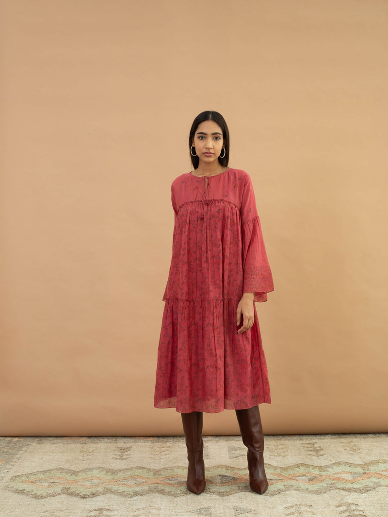 Rosehip Tiered Dress - BunaStudio
