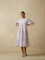 Sallyrosa Cotton Check Dress