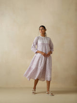 Sallyrosa Cotton Check Dress