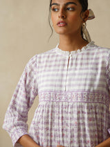Sallyrosa Cotton Check Dress