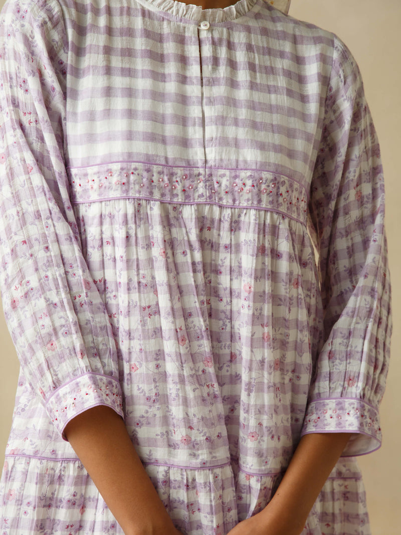 Sallyrosa Cotton Check Dress