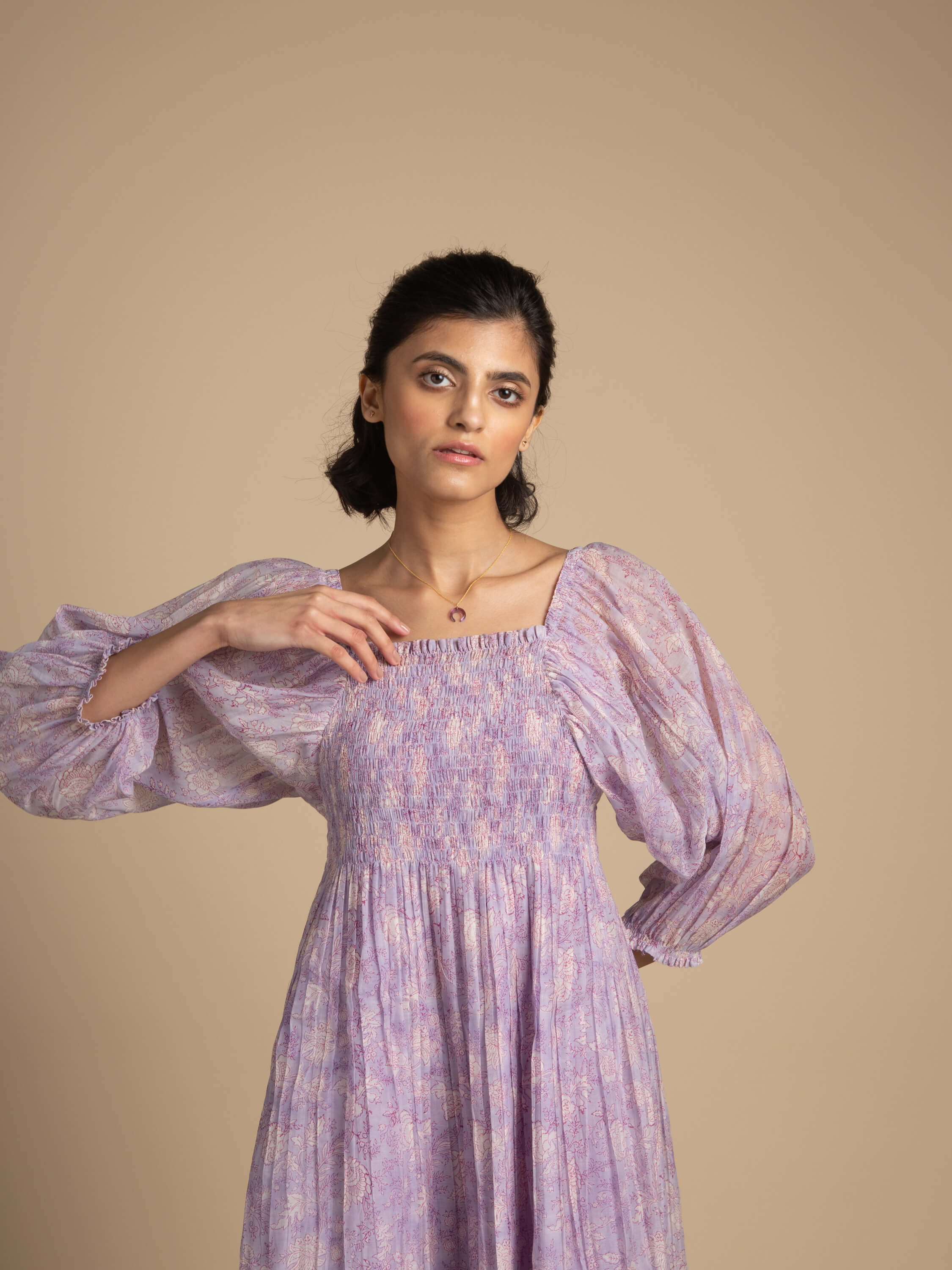 Siringo Smock Dress - BunaStudio