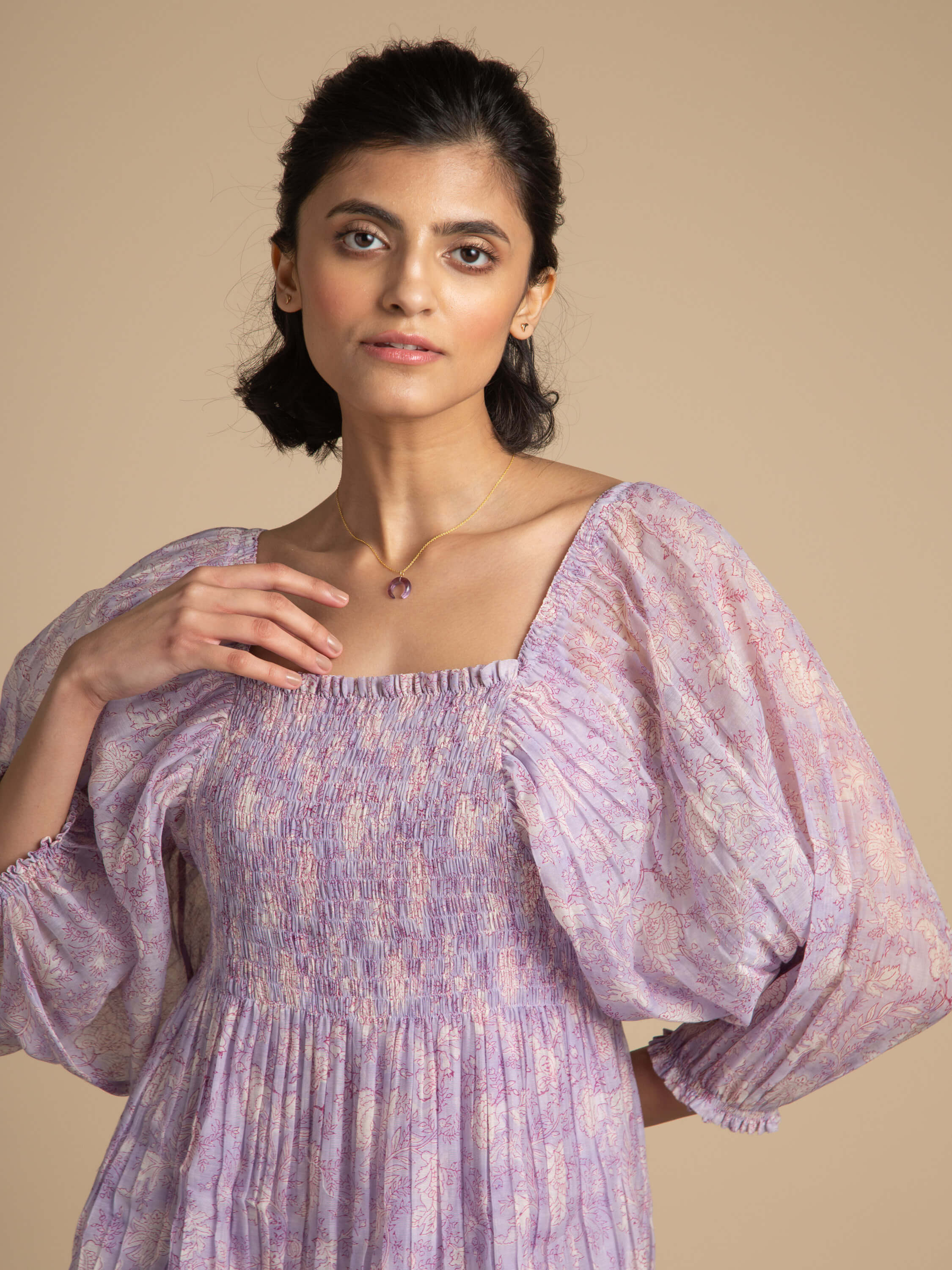 Siringo Smock Dress - BunaStudio