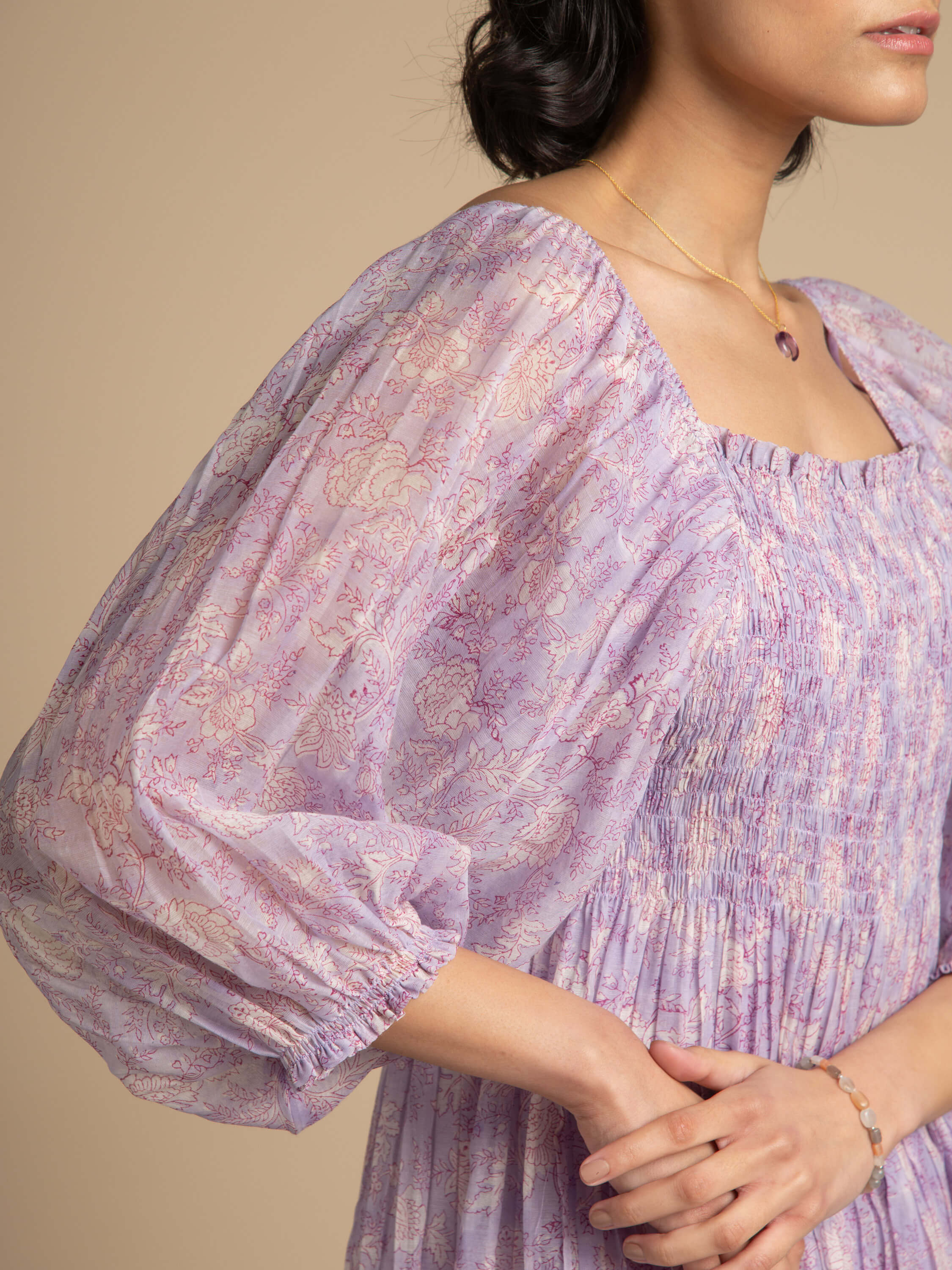 Siringo Smock Dress - BunaStudio