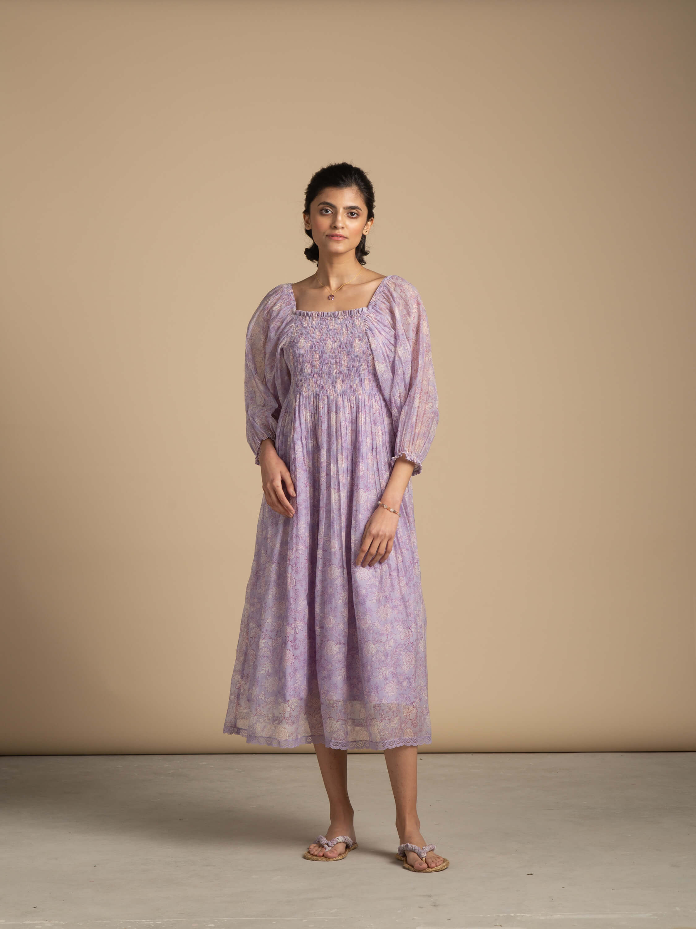 Siringo Smock Dress - BunaStudio