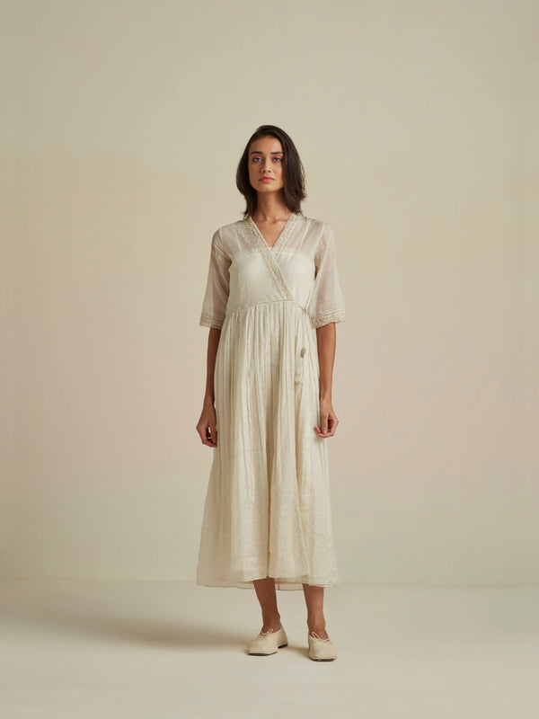 Tinsel Wrap Dress - BunaStudio