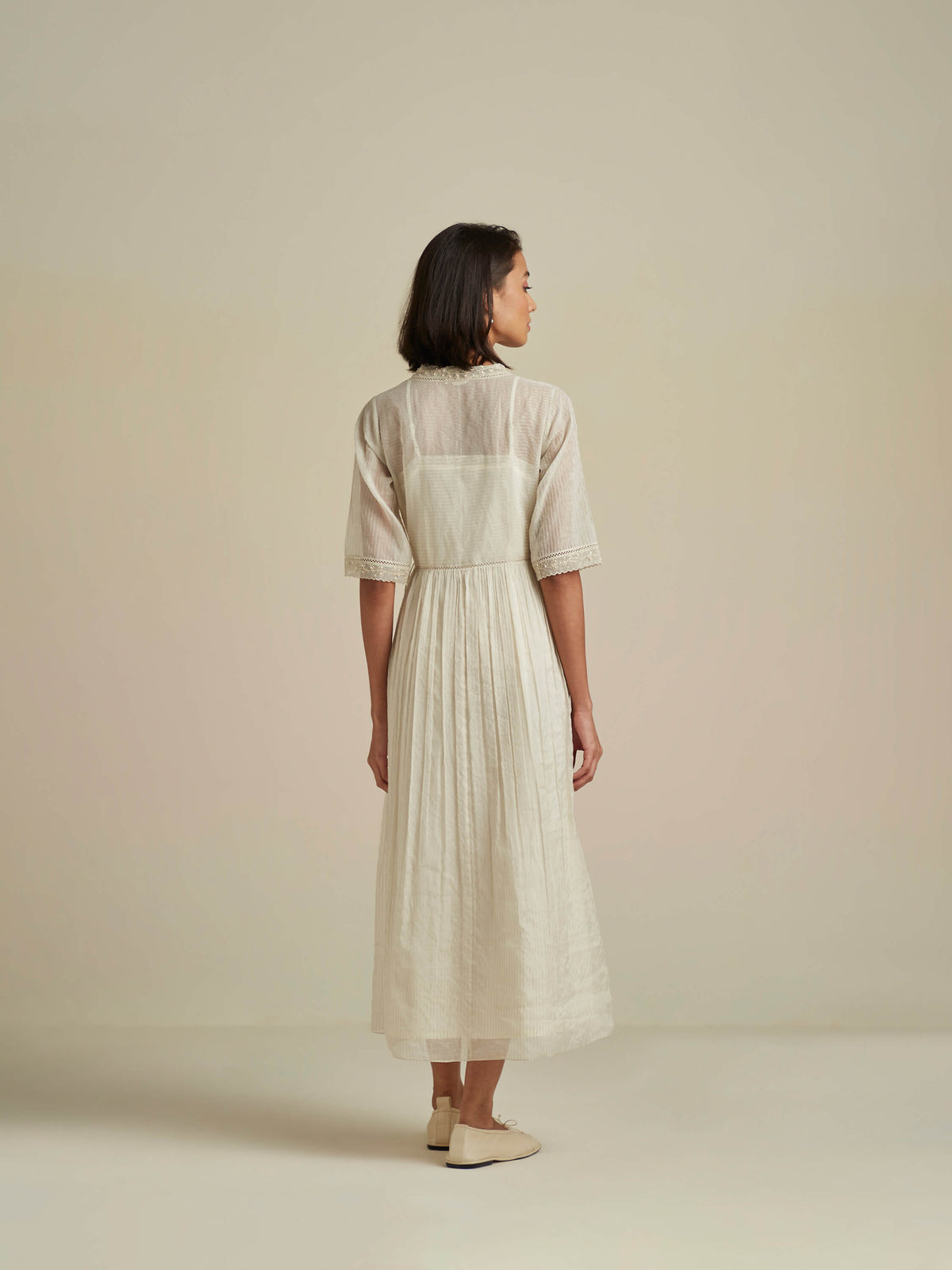 Tinsel Wrap Dress Midori Buna Studio