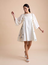 Ivory Bow Dress - BunaStudio