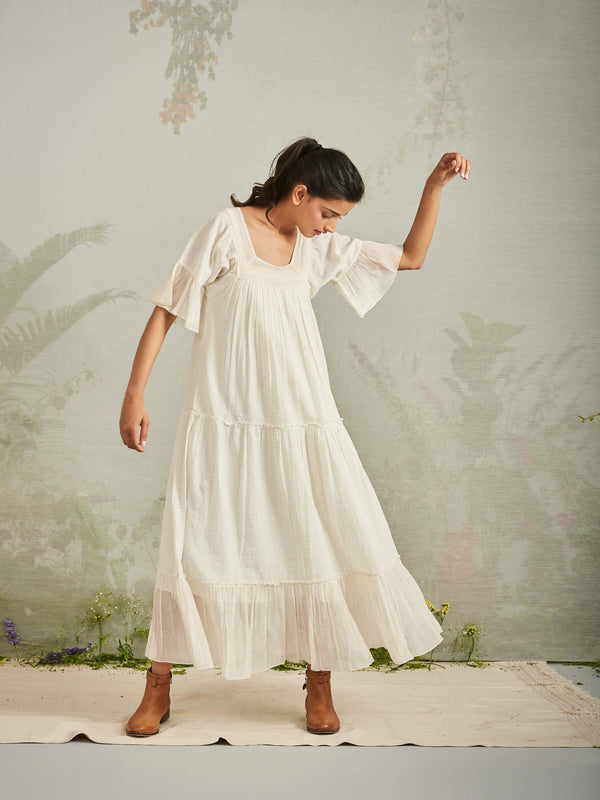 Morning Mist Maxi Dress - BunaStudio