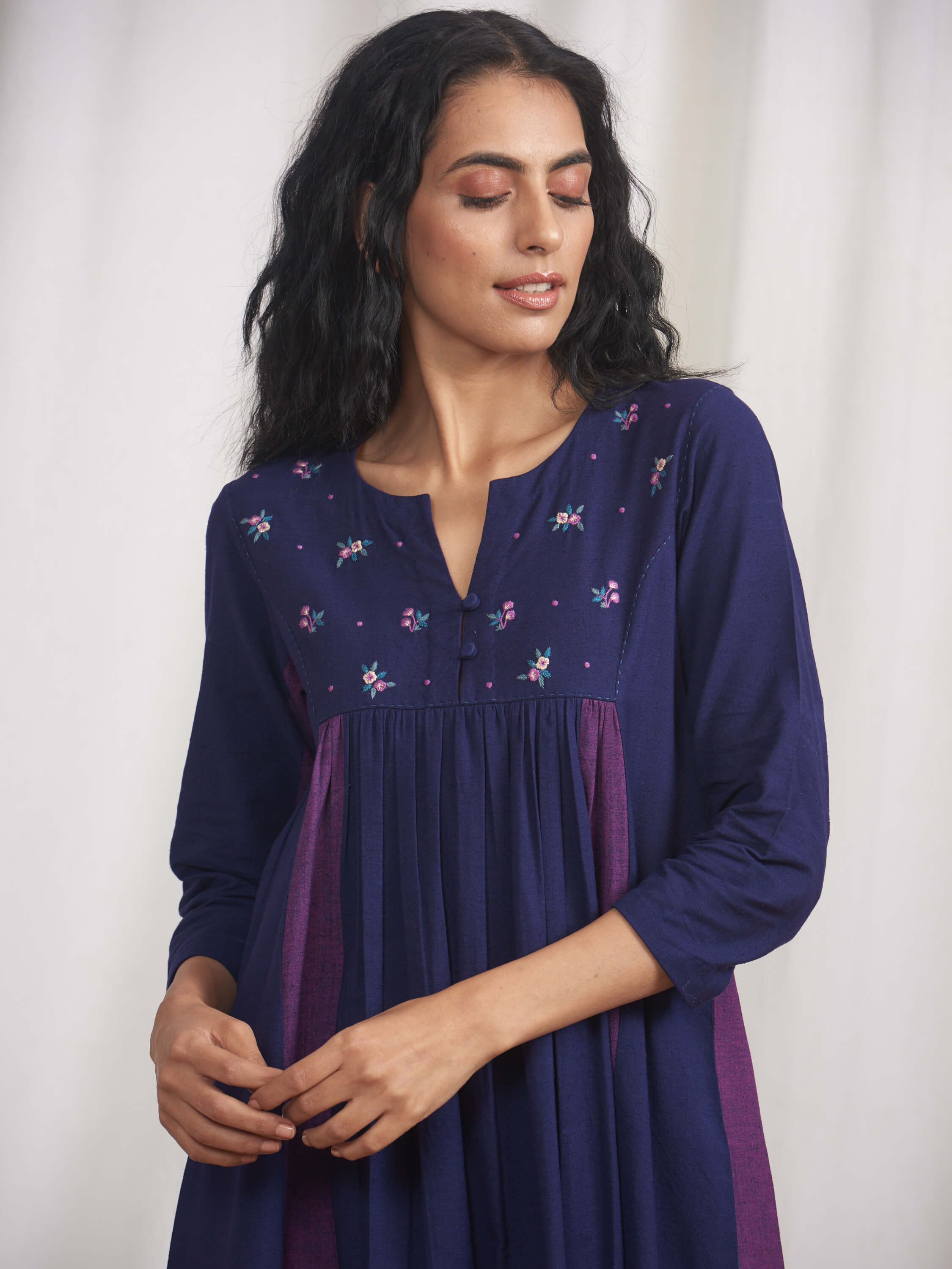 Silk Route Midi Dress - BunaStudio