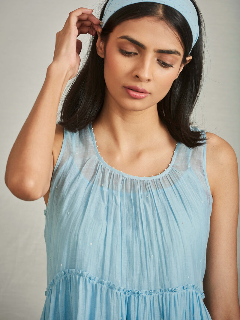Blue Notes Dress - BunaStudio