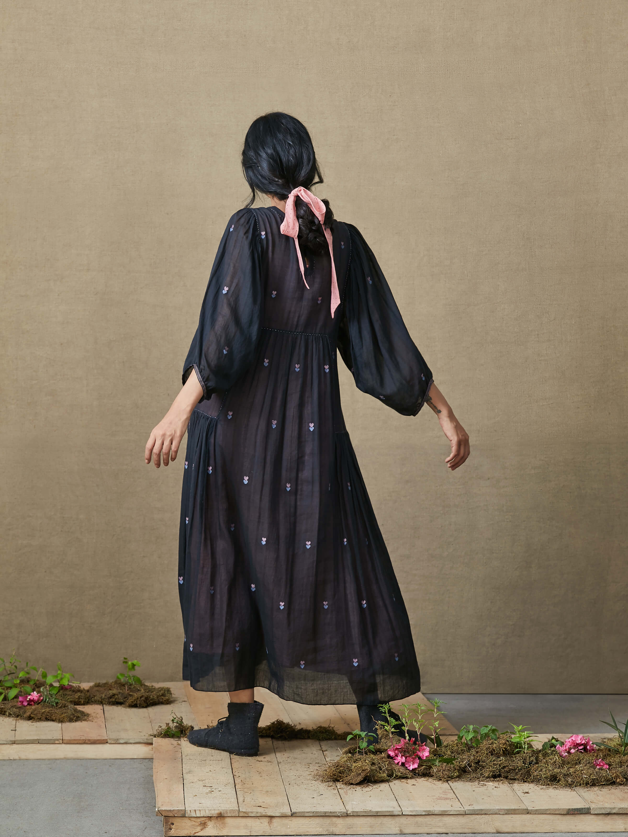 Thoughts In Ink Dress - BunaStudio