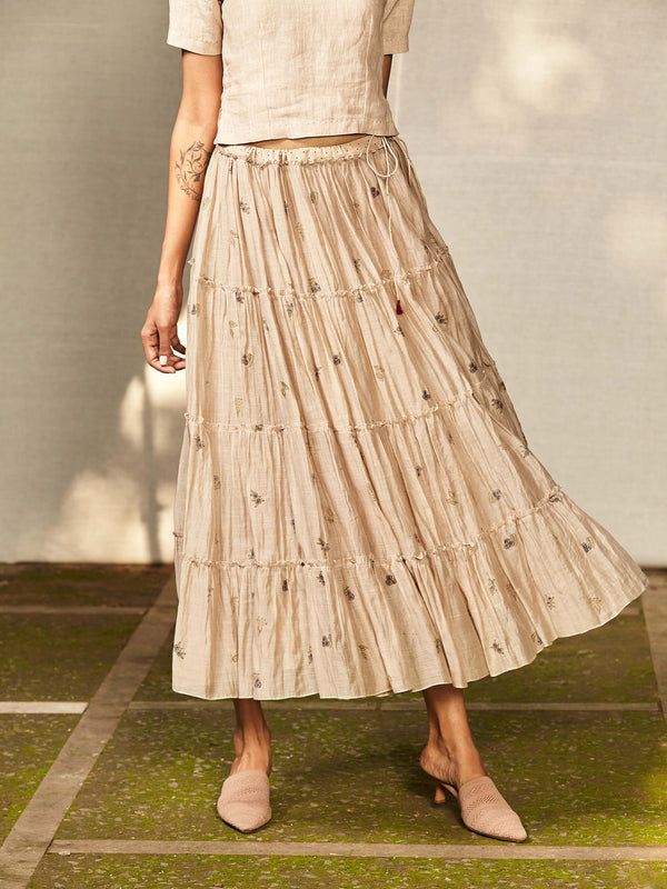 Floret Tier Skirt - BunaStudio