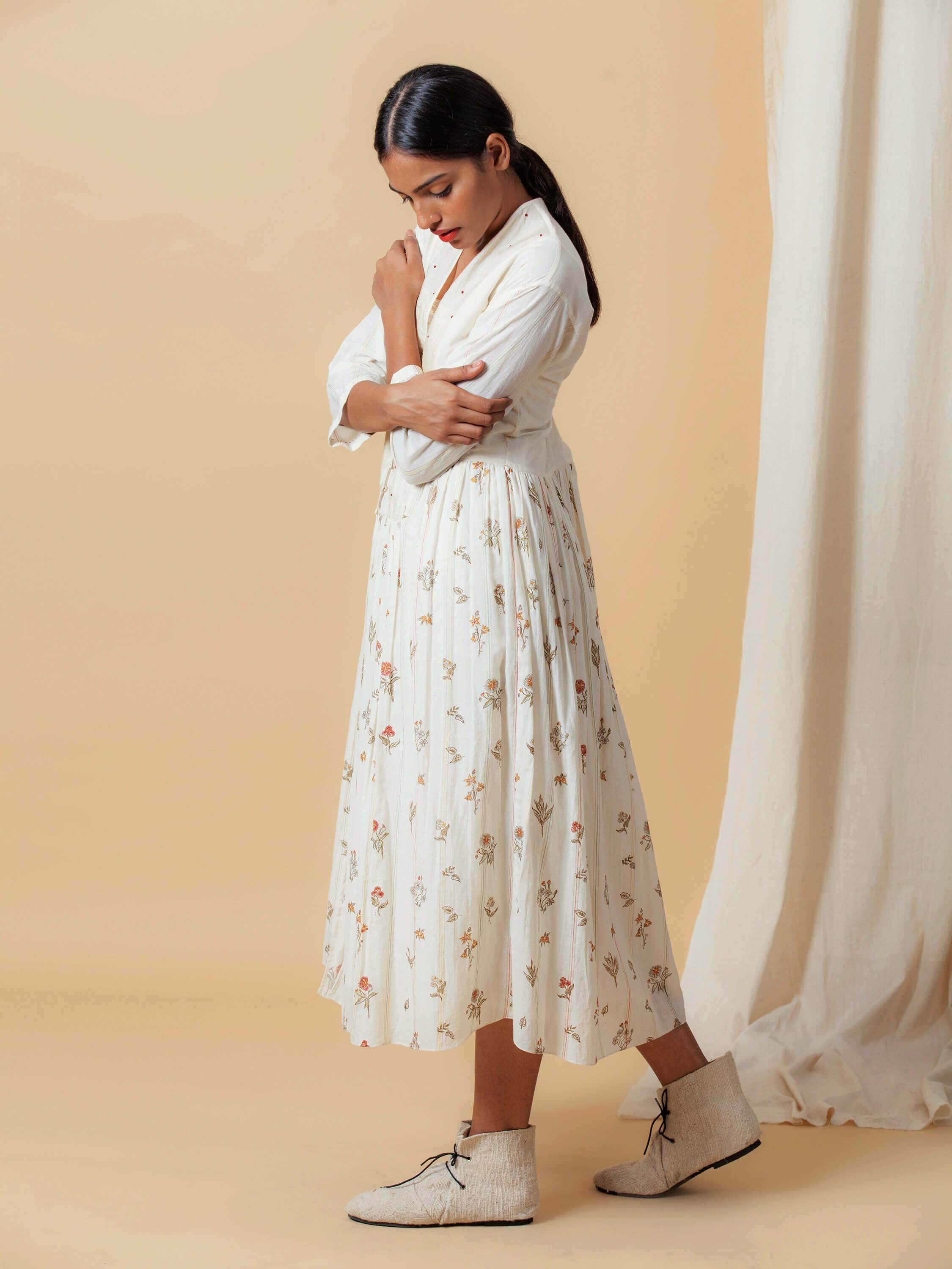Bouquet Midi Dress - Image 4